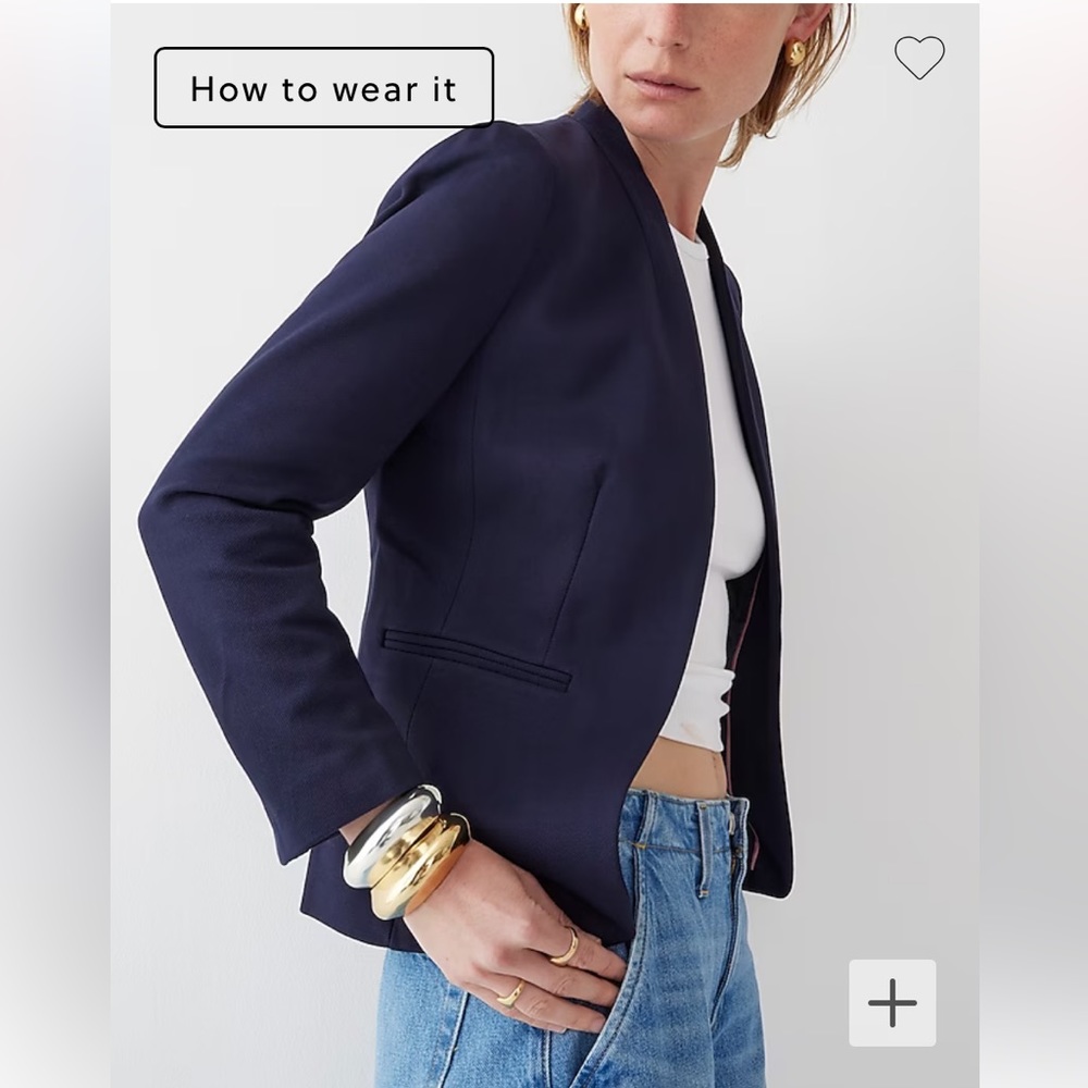 JCrew Going Out blazer (4P) EUC - Picture 2 of 5